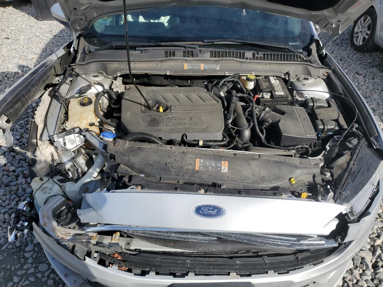 2017 Ford Fusion VIN 3FA6P0HD1HR362398 Copart auction photo, front end damage thumbnail 11