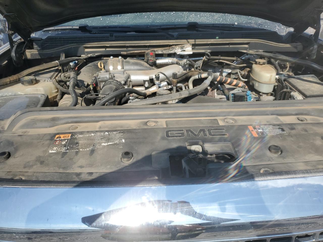 2016 GMC Sierra VIN 1GT12UE83GF223712 Copart auction photo, all over damage thumbnail 11
