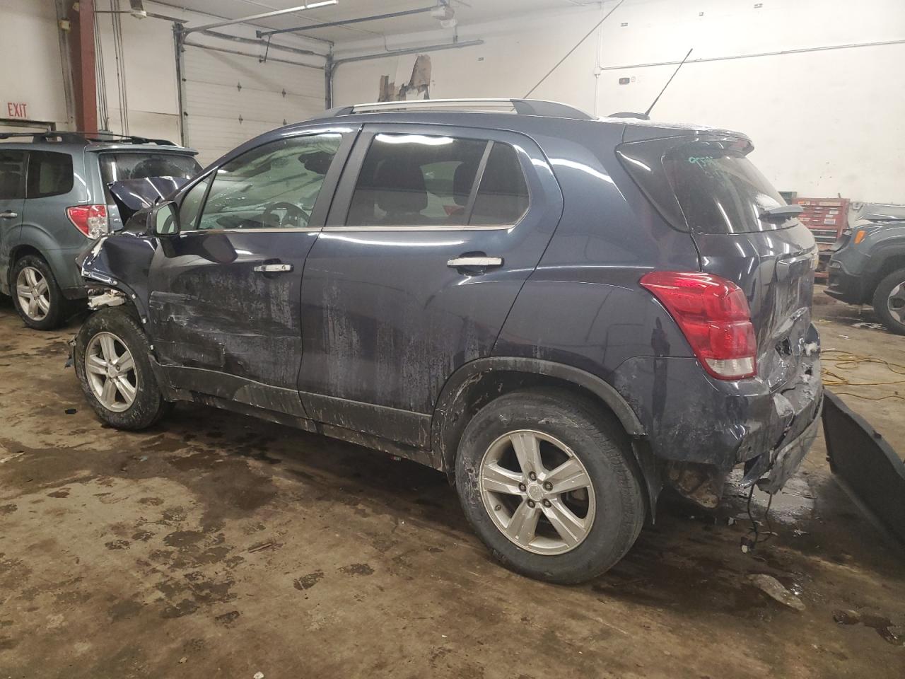 2019 Chevrolet Trax VIN 3GNCJPSBXKL303852 Copart auction photo, all over damage thumbnail 2