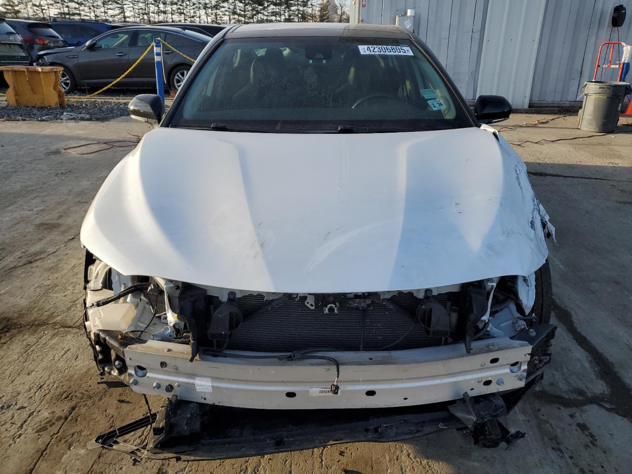 2019 Toyota Camry VIN 4T1B61HK5KU214346 Copart auction photo, front end damage thumbnail 5