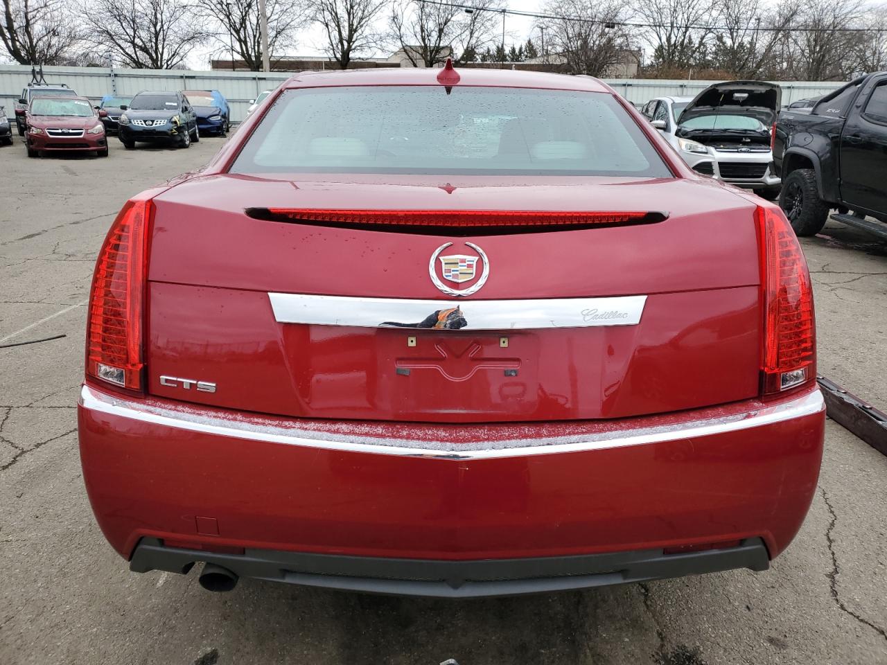 2012 Cadillac CTS VIN 1G6DA5E51C0101068 Copart auction photo, side damage thumbnail 6