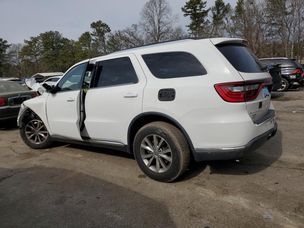 2014 Dodge Durango VIN 1C4RDHDG3EC494247 Copart auction photo, front end / mechanical damage thumbnail 2