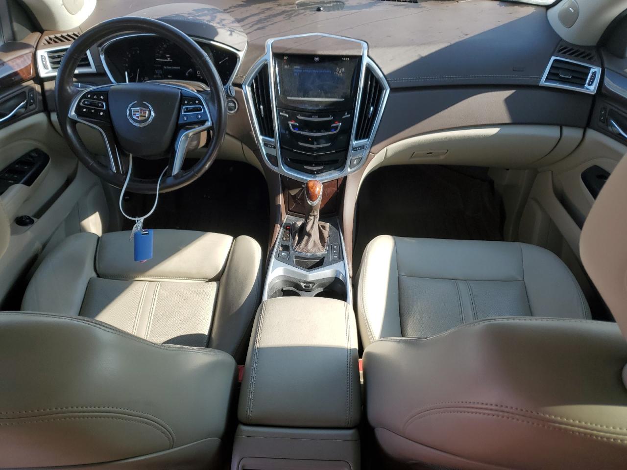 2013 Cadillac SRX VIN 3GYFNGE36DS631870 Copart auction photo, front end damage thumbnail 8