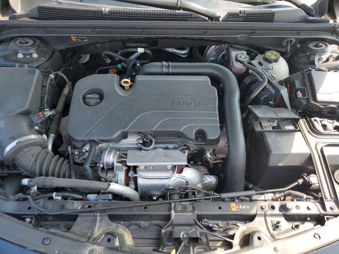2021 Chevrolet Malibu VIN 1G1ZD5ST7MF027823 Copart auction photo, front end / undercarriage damage thumbnail 12