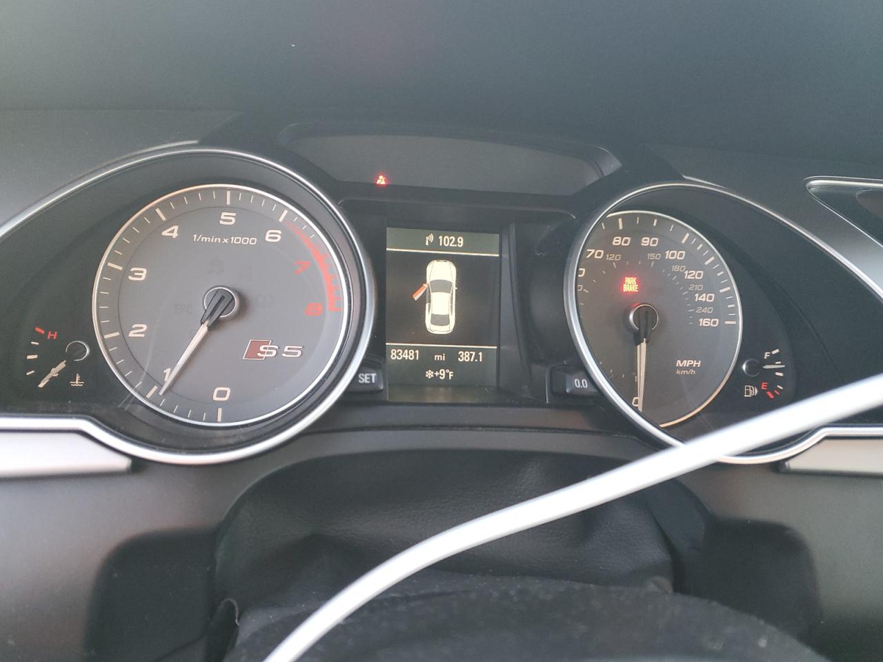 2015 Audi RS5 VIN WAUGGAFR0FA010940 Copart auction photo, all over damage thumbnail 9