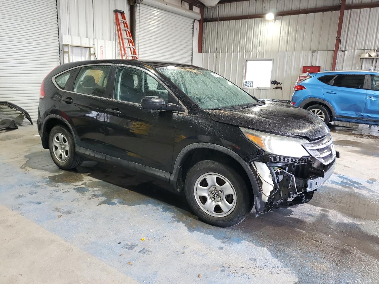 2014 Honda CR-V VIN 3CZRM3H33EG707215 Copart auction photo, front end damage thumbnail 4
