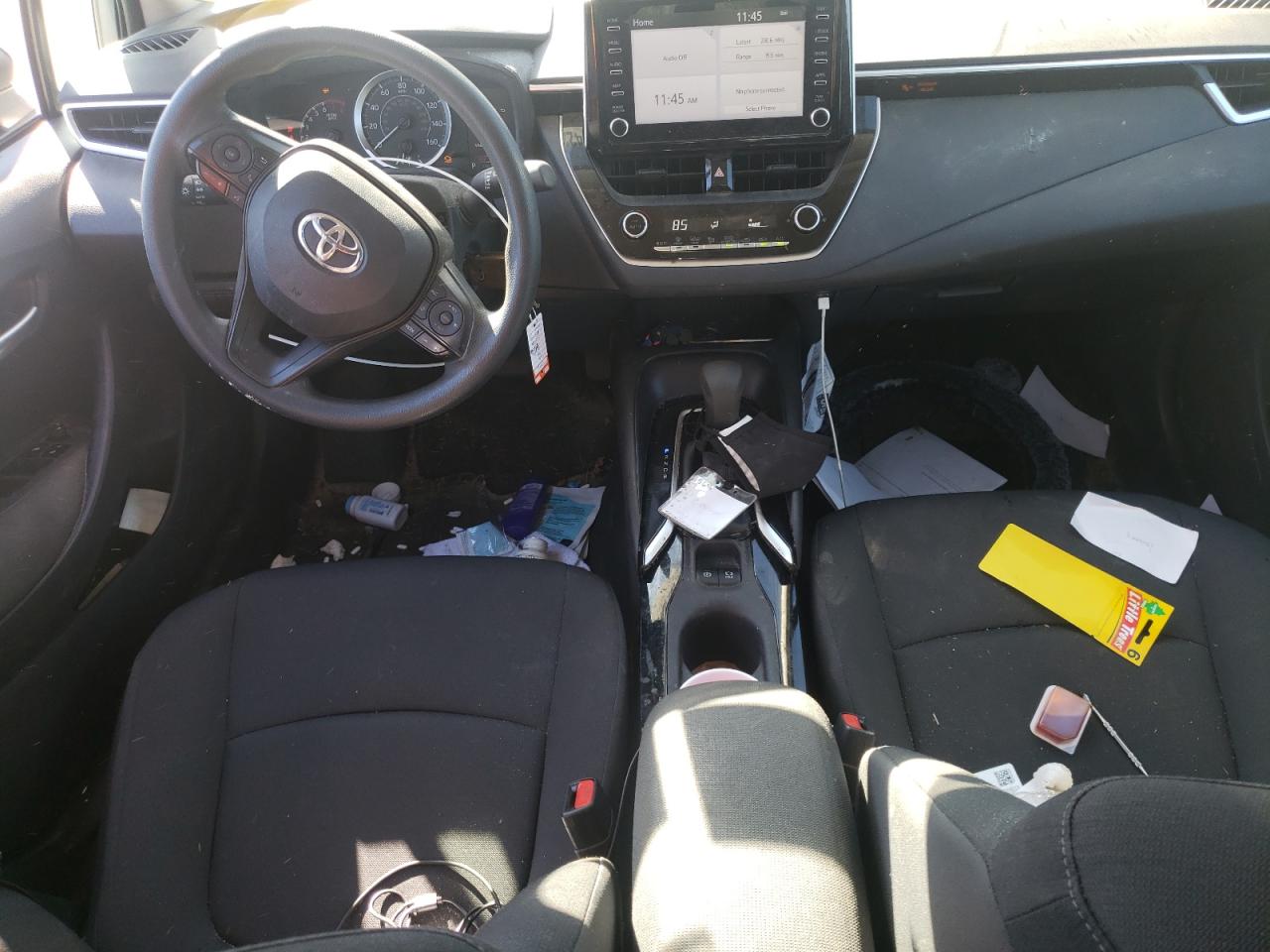 2020 Toyota Corolla VIN 5YFEPRAE3LP140635 Copart auction photo, front end / side damage thumbnail 8