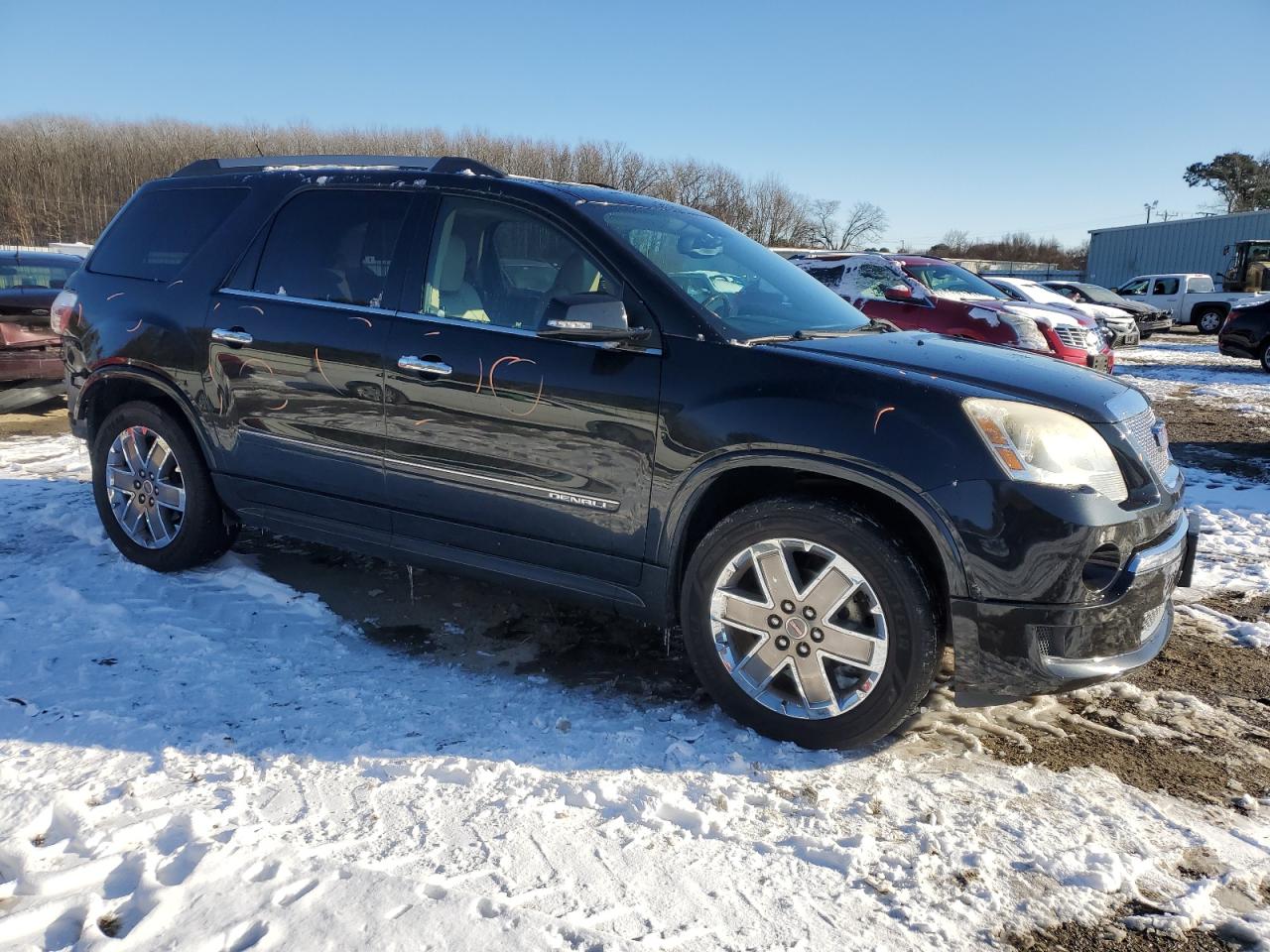 2011 GMC Acadia VIN 1GKKRTED1BJ273607 Copart auction photo, rear end / minor dent/scratches damage thumbnail 4