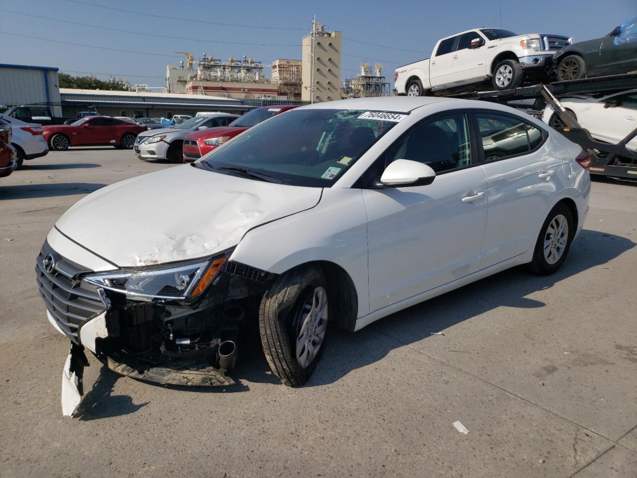 2020 Hyundai Elantra VIN 5NPD74LFXLH527894