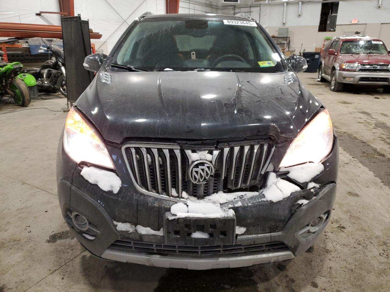2016 Buick Encore VIN KL4CJFSB0GB621873 Copart auction photo, front end damage thumbnail 5