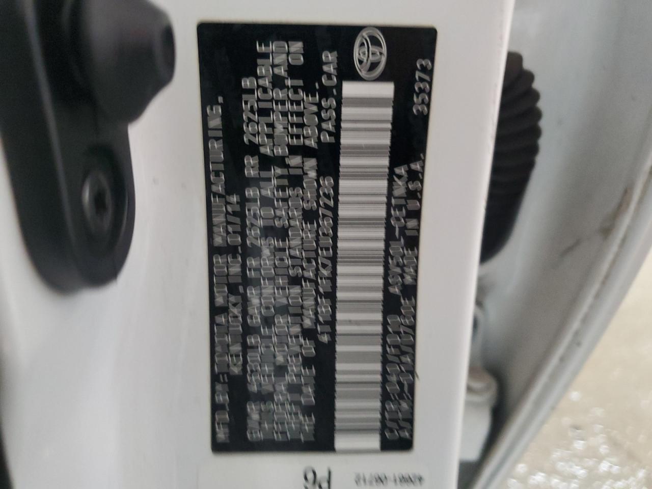 2014 Toyota Camry VIN 4T1BF1FK7EU367236 Copart auction photo, side damage thumbnail 12