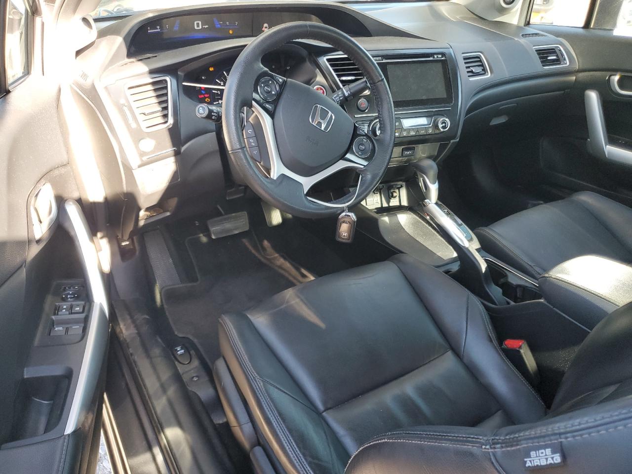 2015 Honda Civic VIN 2HGFG3B05FH503744 Copart auction photo, front end damage thumbnail 8