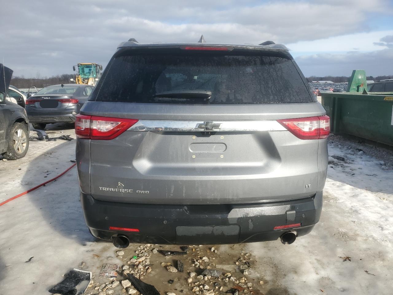 2019 Chevrolet Traverse VIN 1GNEVHKW2KJ167102 Copart auction photo, side damage thumbnail 6