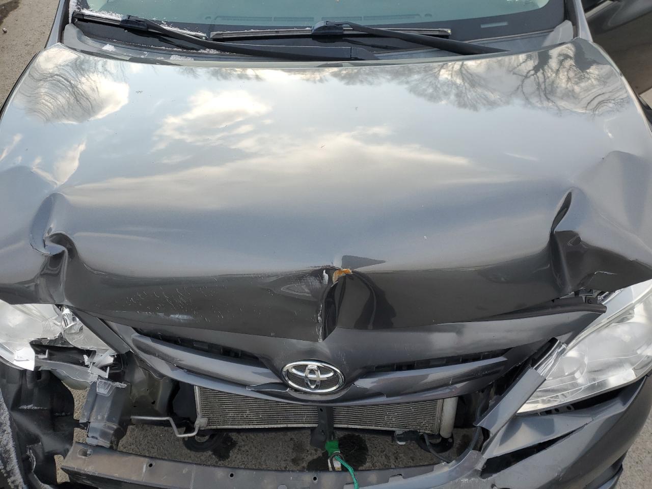 2012 Toyota Corolla VIN 2T1BU4EE6CC825852 Copart auction photo, front end damage thumbnail 11