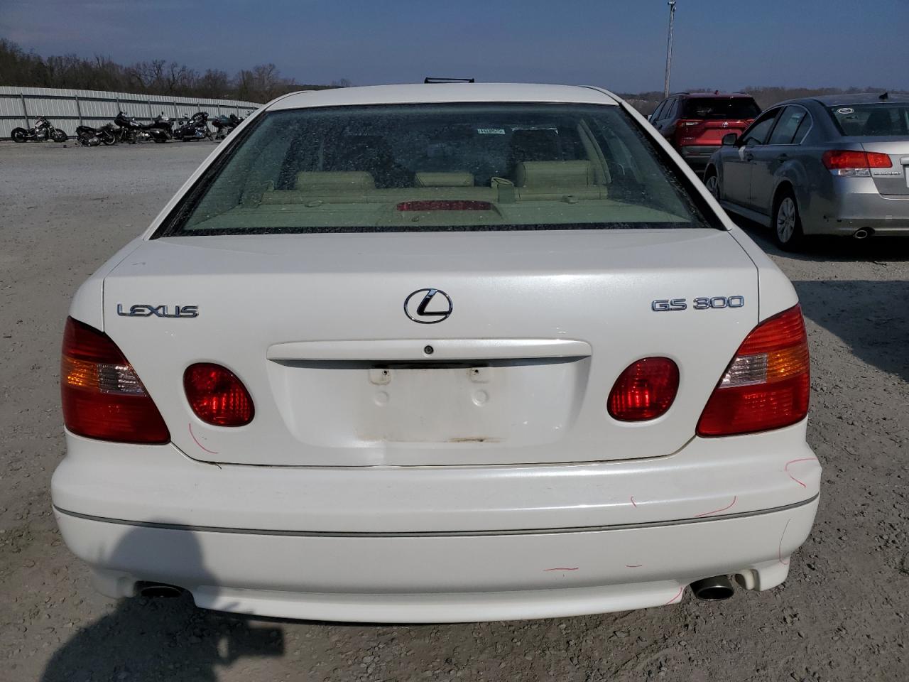 2000 Lexus GS 300 VIN JT8BD68S3Y0101291 Copart auction photo, front end / side damage thumbnail 6