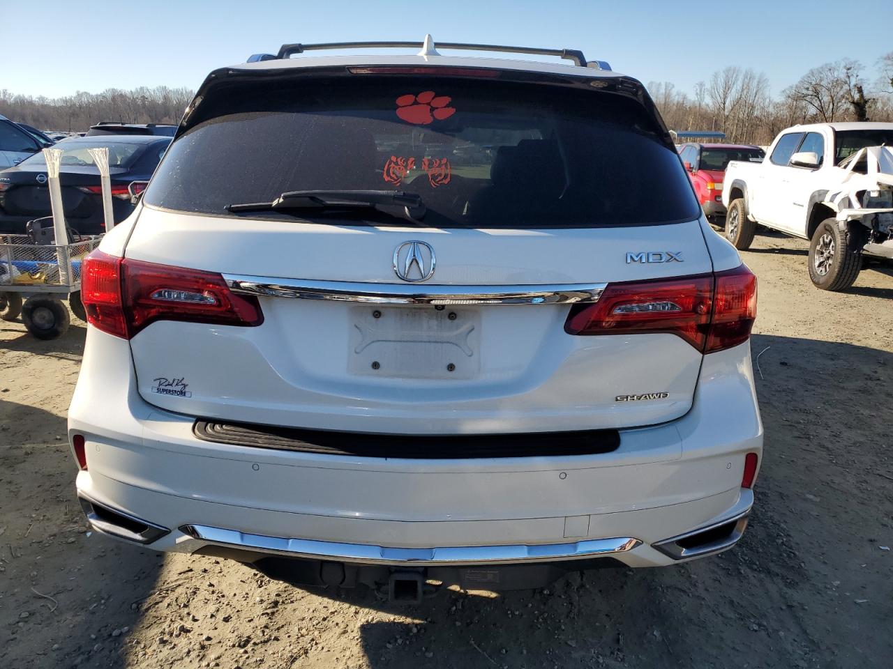 2019 Acura MDX VIN 5J8YD4H85KL016240 Copart auction photo, front end damage thumbnail 6