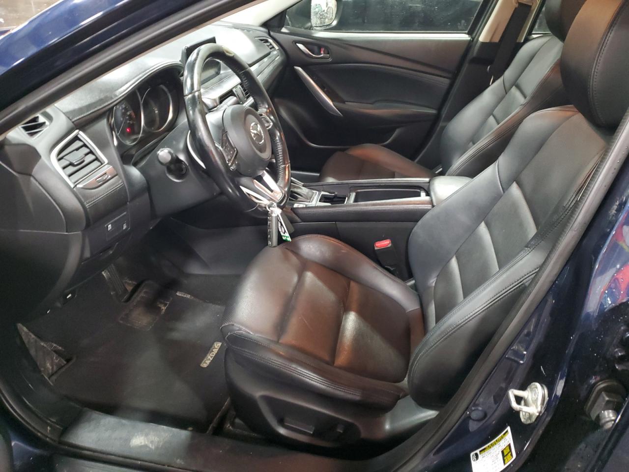 2017 Mazda 6 VIN JM1GL1V59H1112656 Copart auction photo, front end damage thumbnail 7