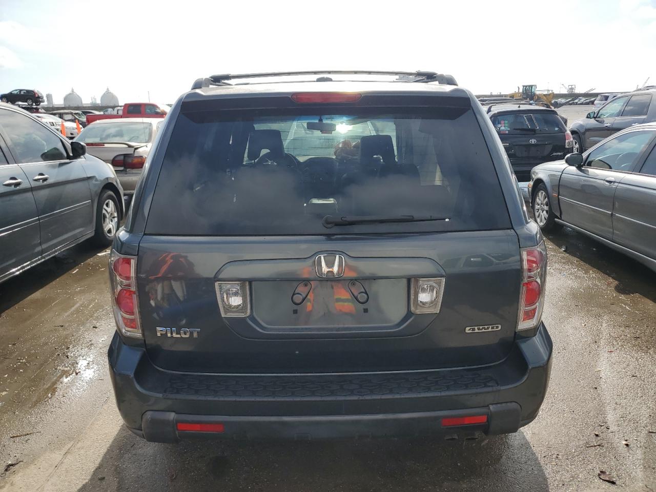 2006 Honda Pilot VIN 2HKYF18616H501944 Copart auction photo, front end damage thumbnail 6