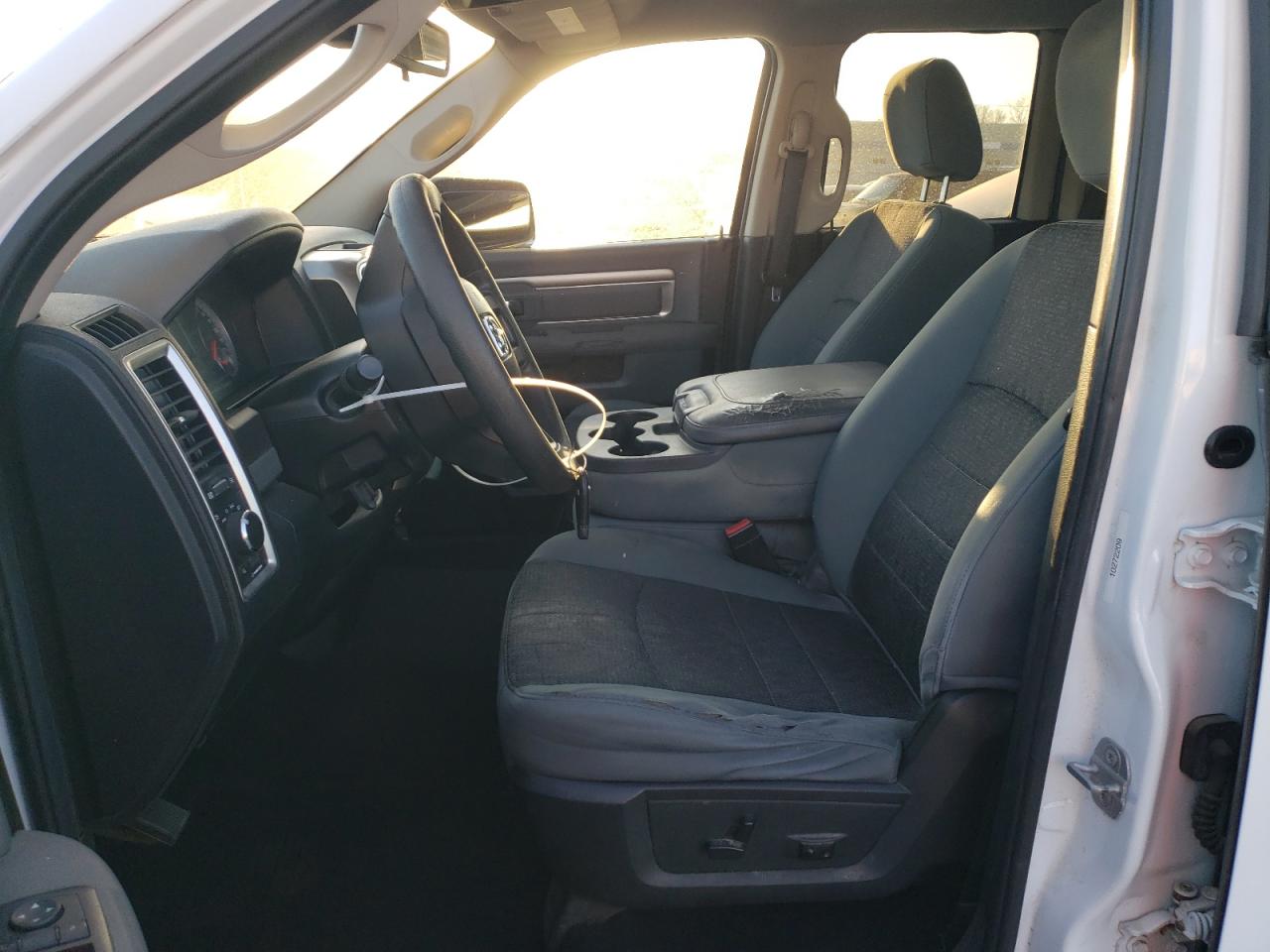 2014 RAM 1500 VIN 1C6RR7GT5ES322996 Copart auction photo, burn damage thumbnail 7
