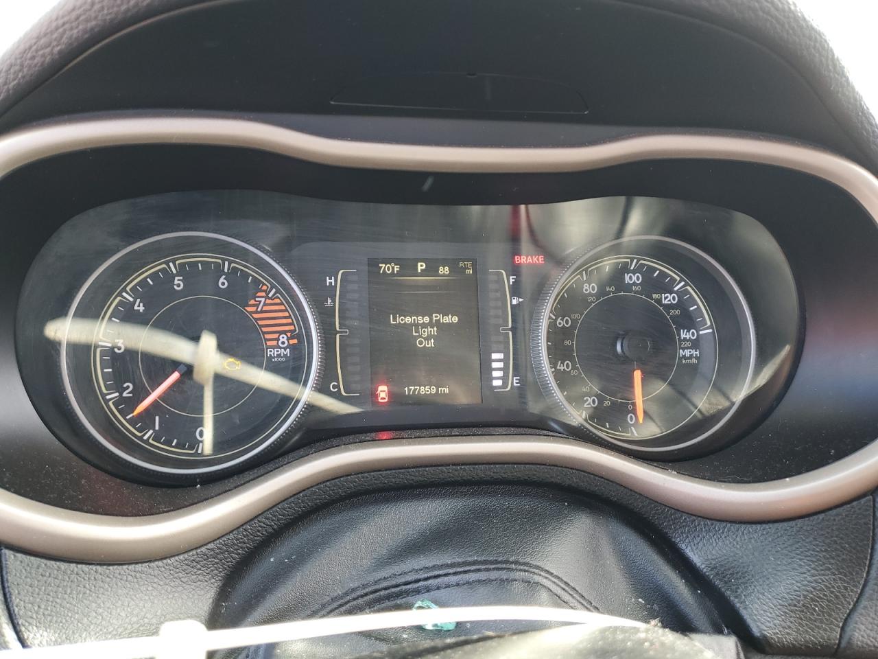2016 Jeep Grand Cherokee VIN 1C4PJMCS3GW195275 Copart auction photo, front end / side damage thumbnail 9