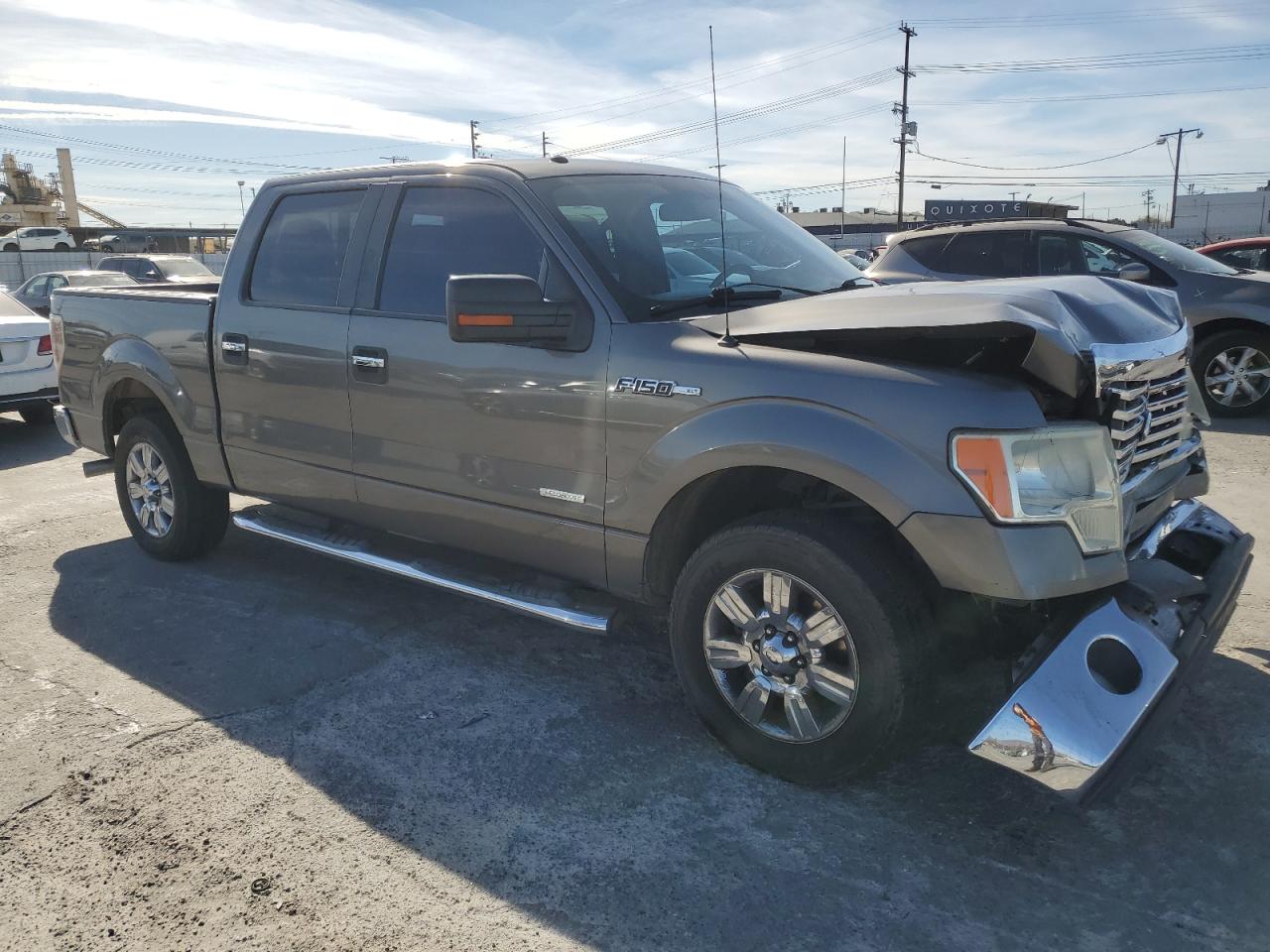 2011 Ford F-150 VIN 1FTFW1CT4BFC93535 Copart auction photo, front end damage thumbnail 4