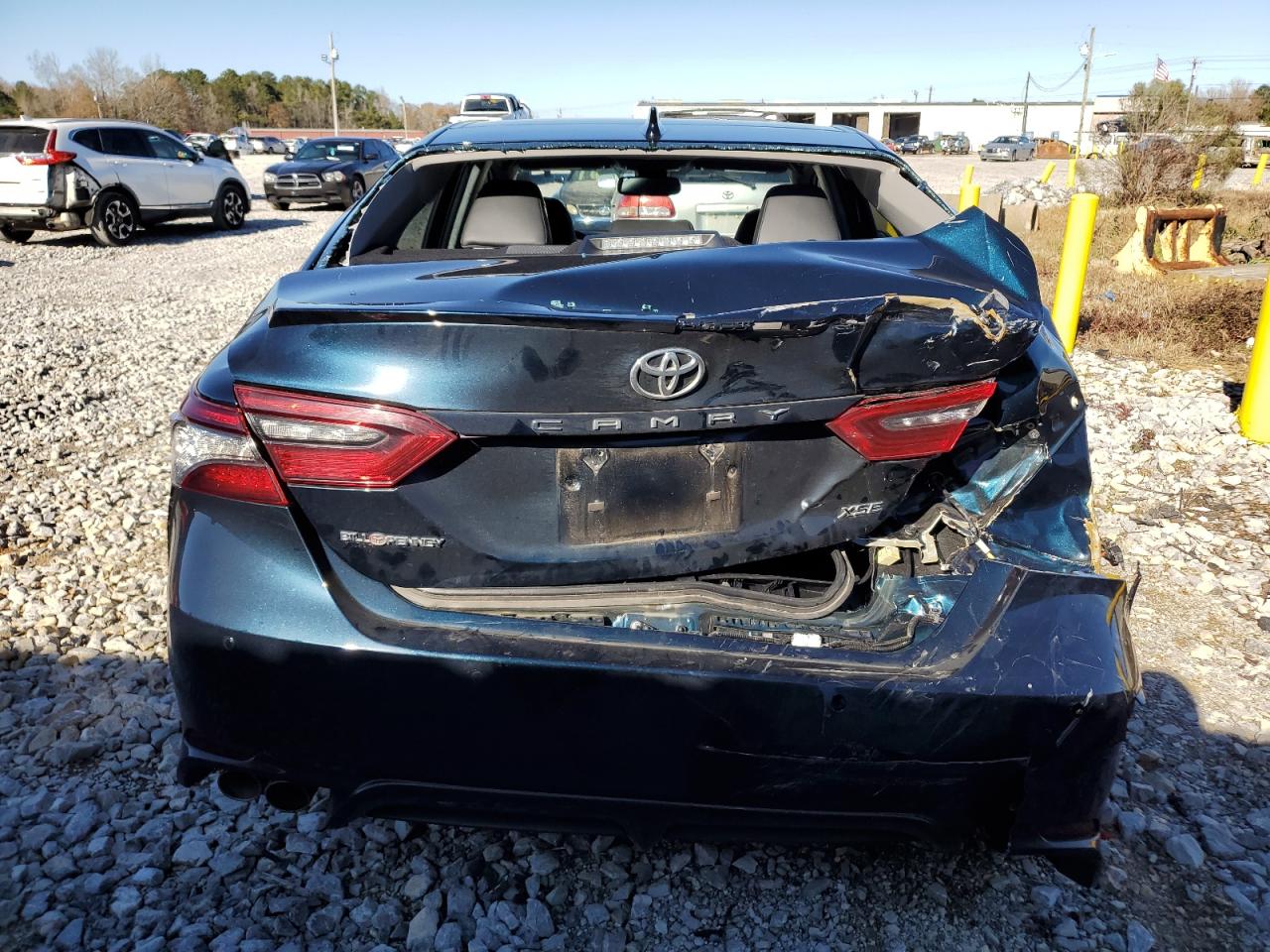 2021 Toyota Camry VIN 4T1K61AK4MU543648 Copart auction photo, all over damage thumbnail 6