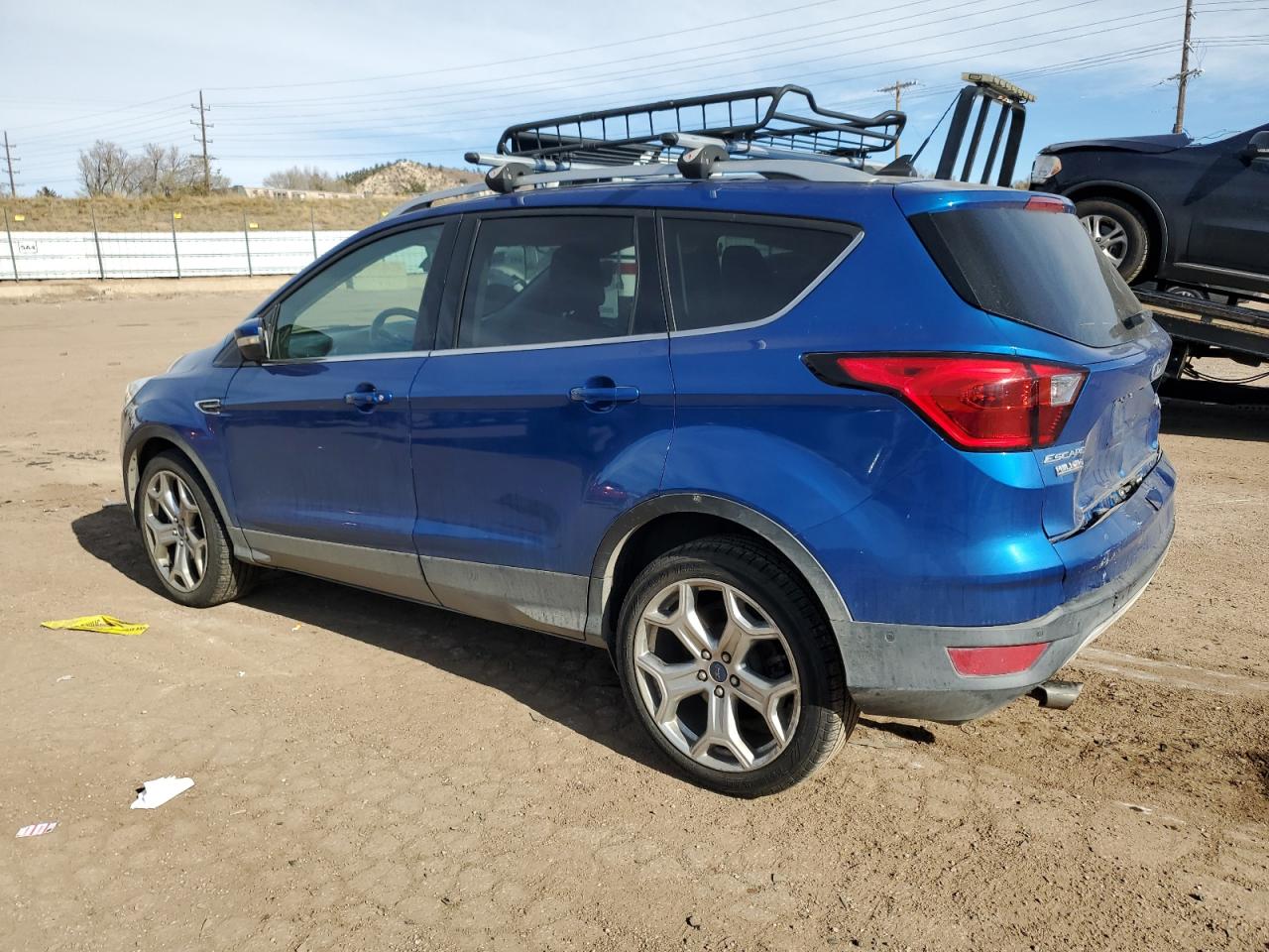 2019 Ford Escape VIN 1FMCU9J91KUC29670 Copart auction photo, rear end damage thumbnail 2