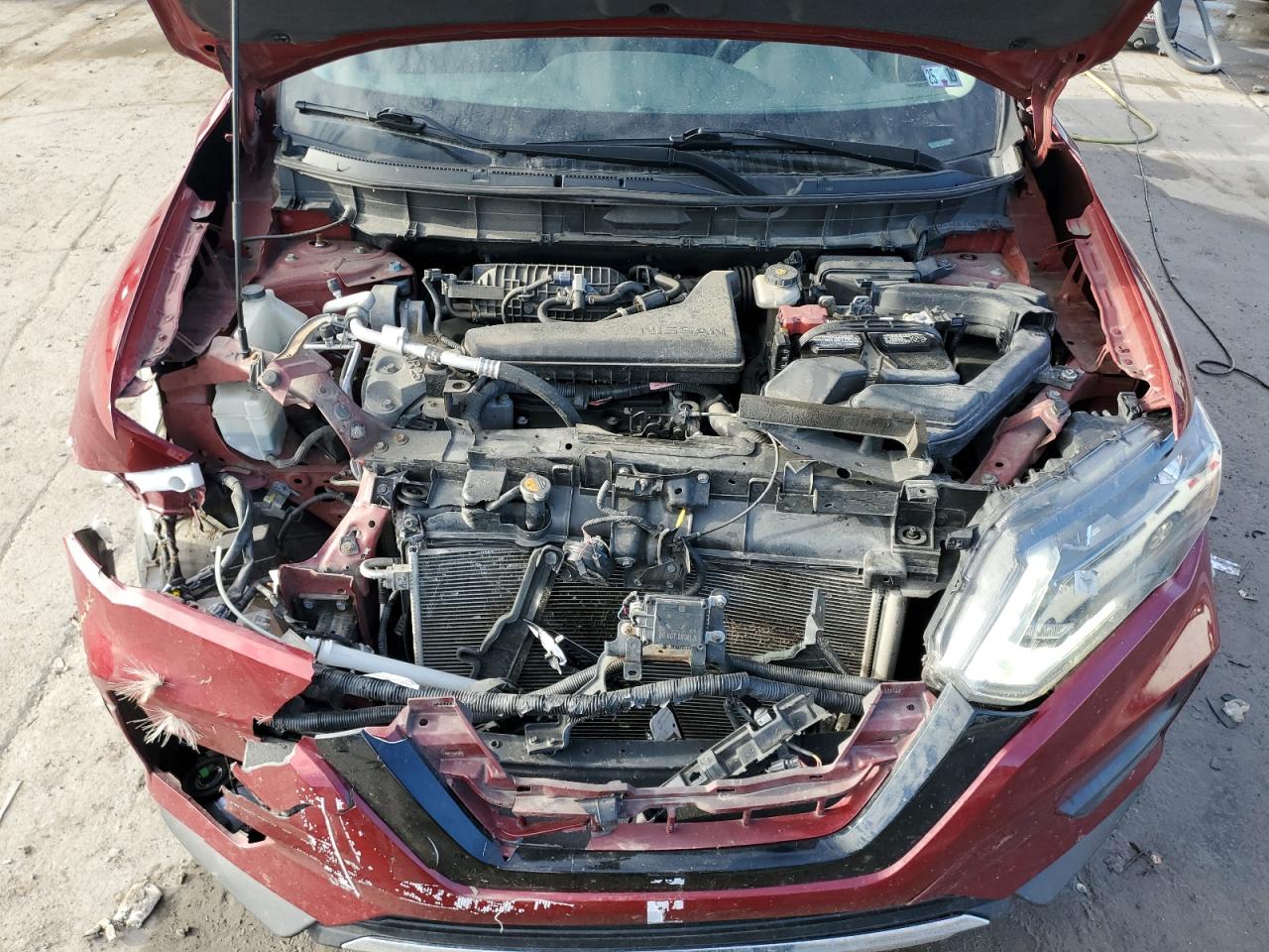 2018 Nissan Rogue VIN 5N1AT2MV3JC793397 Copart auction photo, front end / side damage thumbnail 12