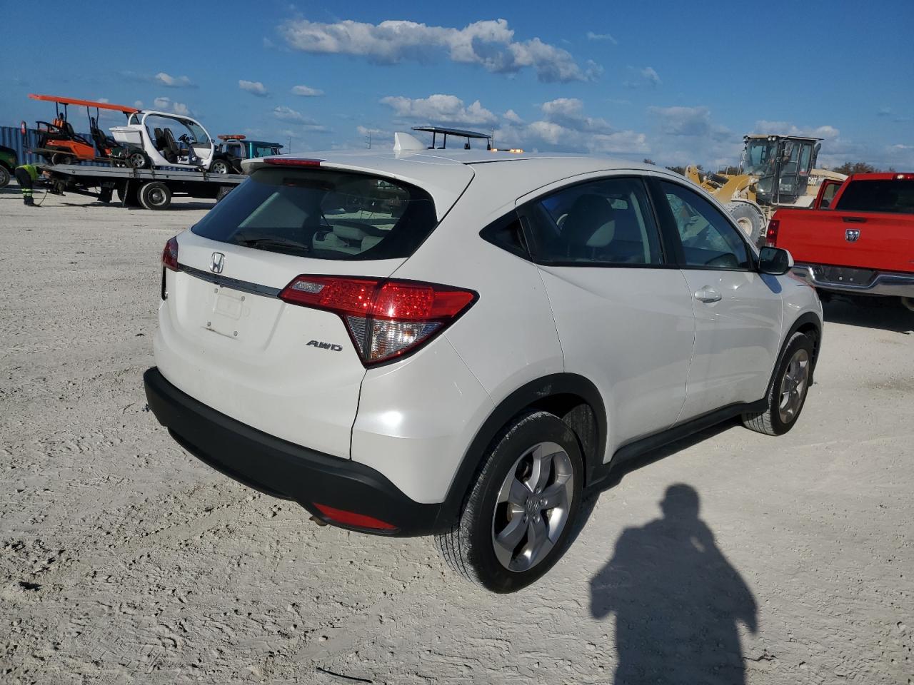 2021 Honda HR-V VIN 3CZRU6H34MM708133 Copart auction photo, water/flood damage thumbnail 3