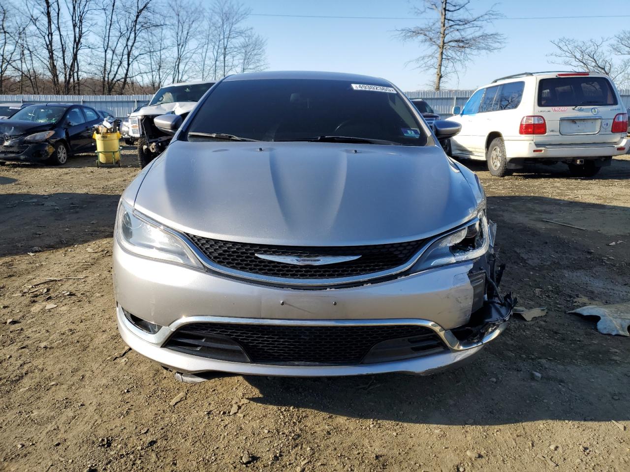 2015 Chrysler 200 VIN 1C3CCCCB8FN548637 Copart auction photo, front end damage thumbnail 5