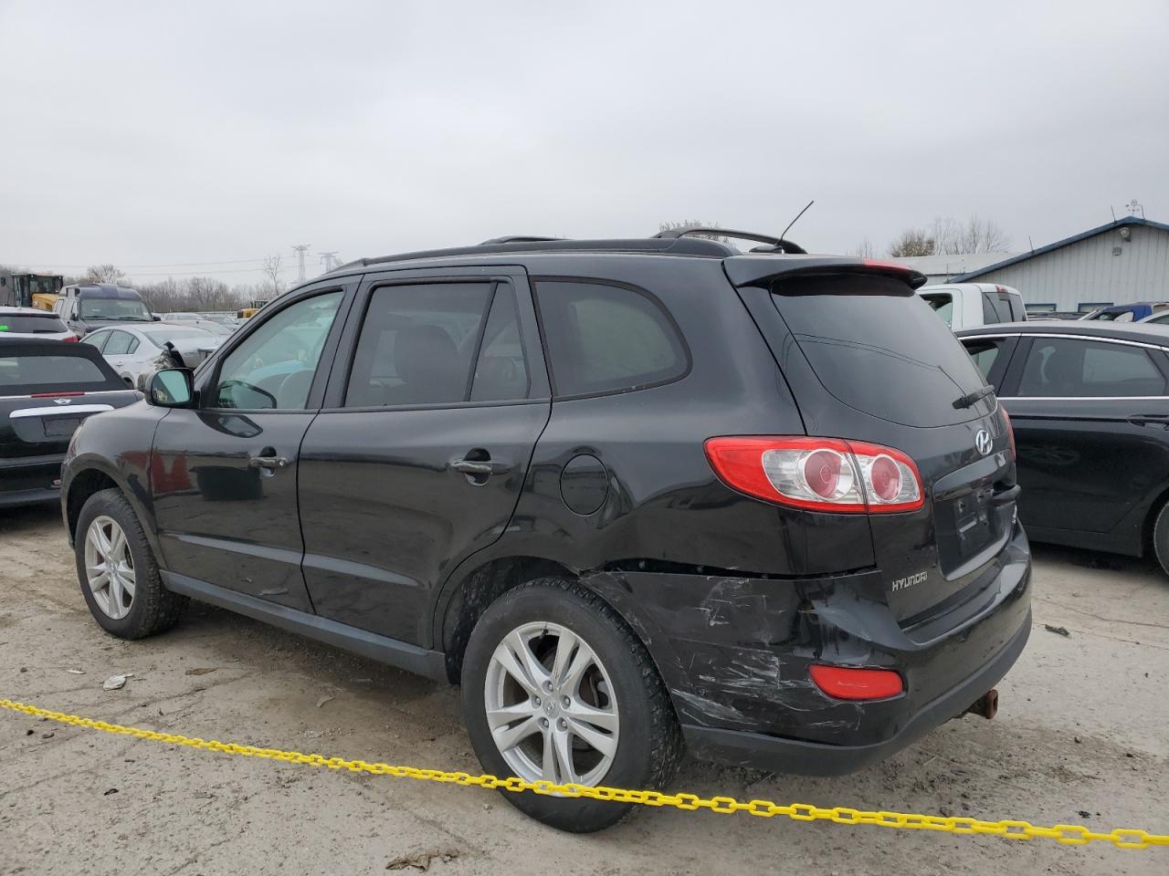 2011 Hyundai Santa Fe VIN 5XYZHDAG6BG005381 Copart auction photo, front end damage thumbnail 2