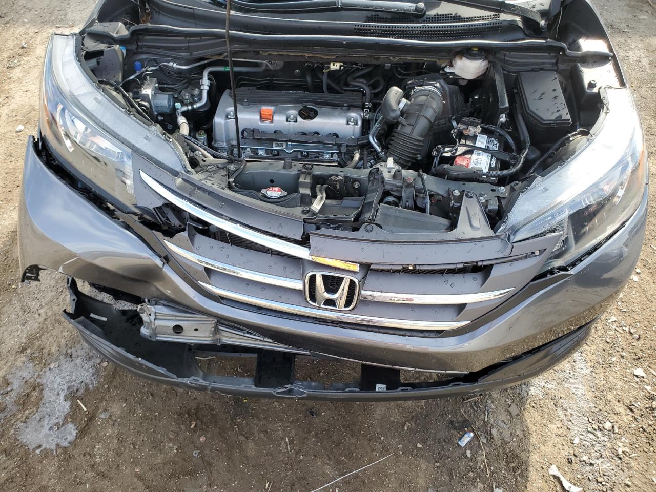 2014 Honda CR-V VIN 2HKRM3H38EH553856 Copart auction photo, front end damage thumbnail 12