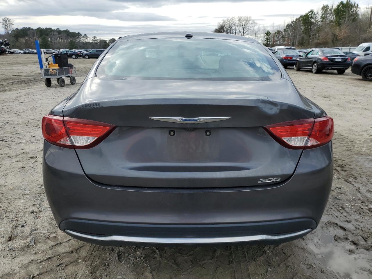 2015 Chrysler 200 VIN 1C3CCCAB5FN560165 Copart auction photo, front end damage thumbnail 6