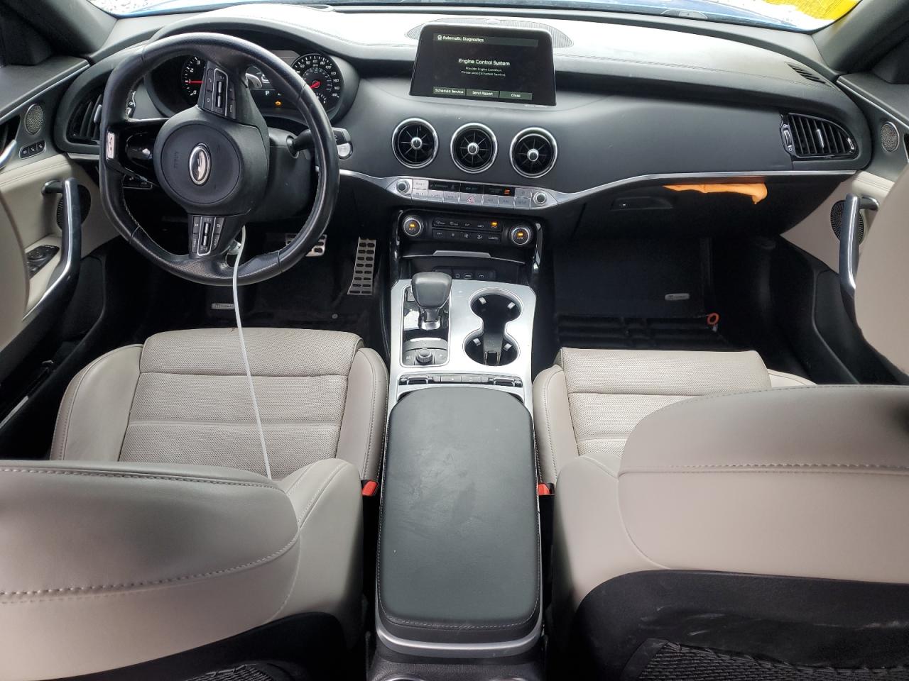 2018 KIA Stinger VIN KNAE55LC0J6027690 Copart auction photo, front end damage thumbnail 8