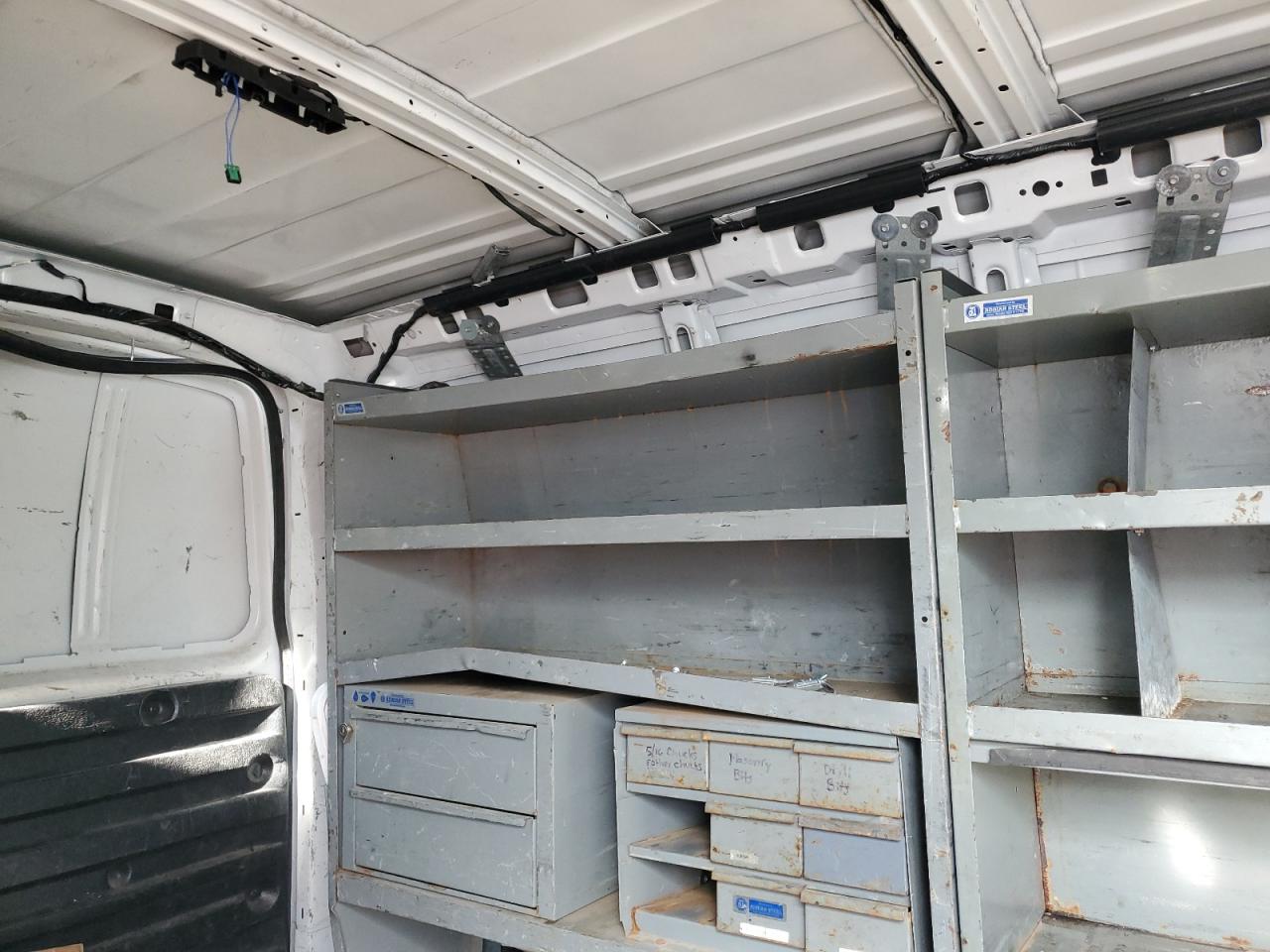 2017 Chevrolet Express VIN 1GCWGAFF4H1153932 Copart auction photo, rear end / side damage thumbnail 10