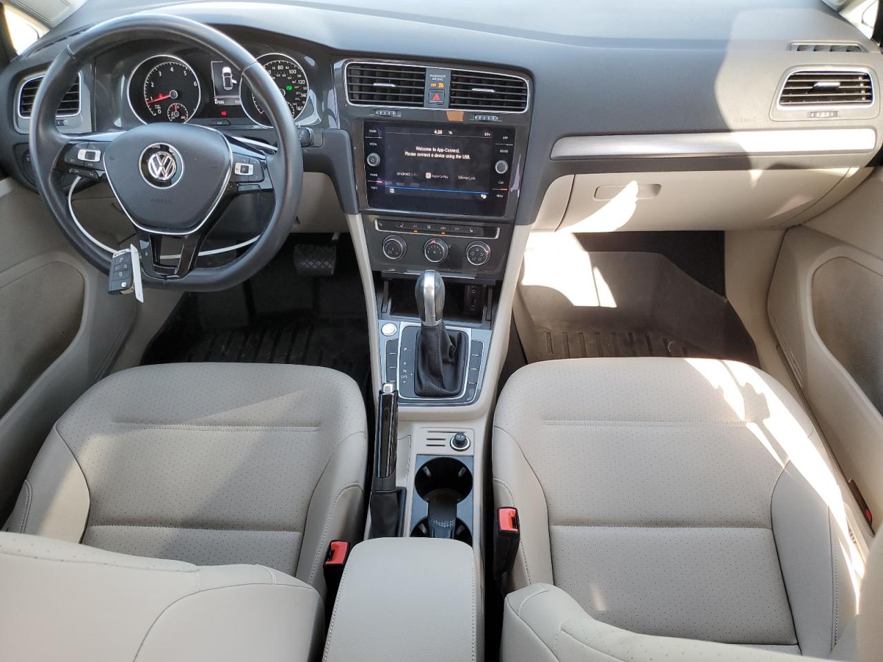 2018 Volkswagen Golf VIN 3VWG17AU0JM281671 Copart auction photo, rear end damage thumbnail 8