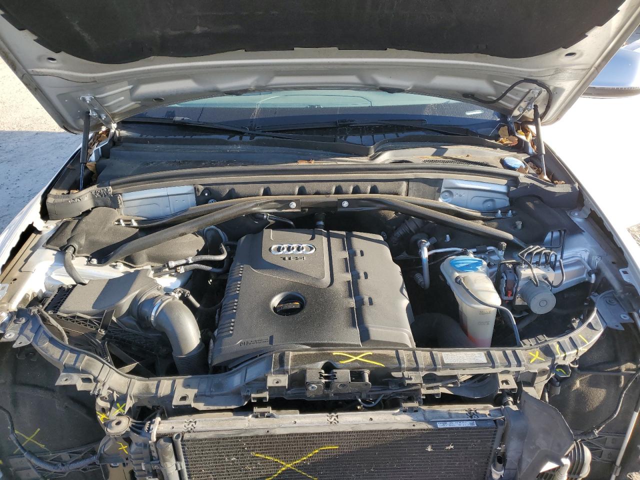 2013 Audi Q5 VIN WA1CFAFPXDA064787 Copart auction photo, front end damage thumbnail 12