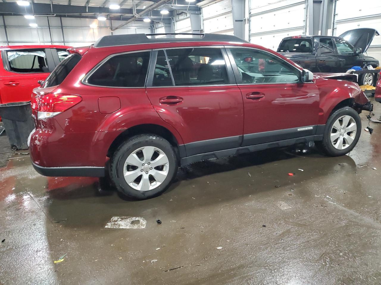 2011 Subaru Outback VIN 4S4BRCCC2B3369123 Copart auction photo, front end damage thumbnail 3