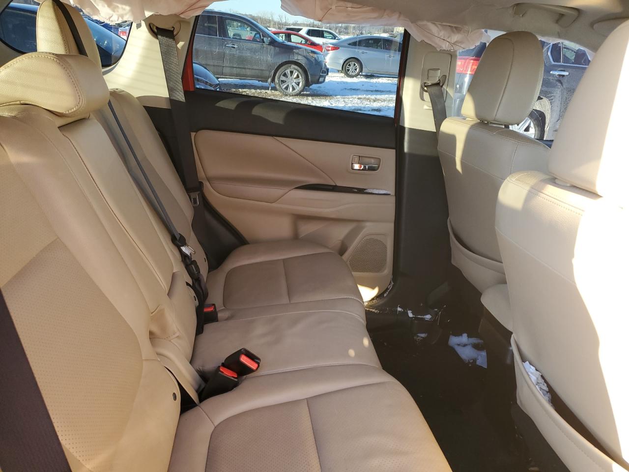 2018 Mitsubishi Outlander VIN JA4JZ4AX1JZ033027 Copart auction photo, side / front end damage thumbnail 11