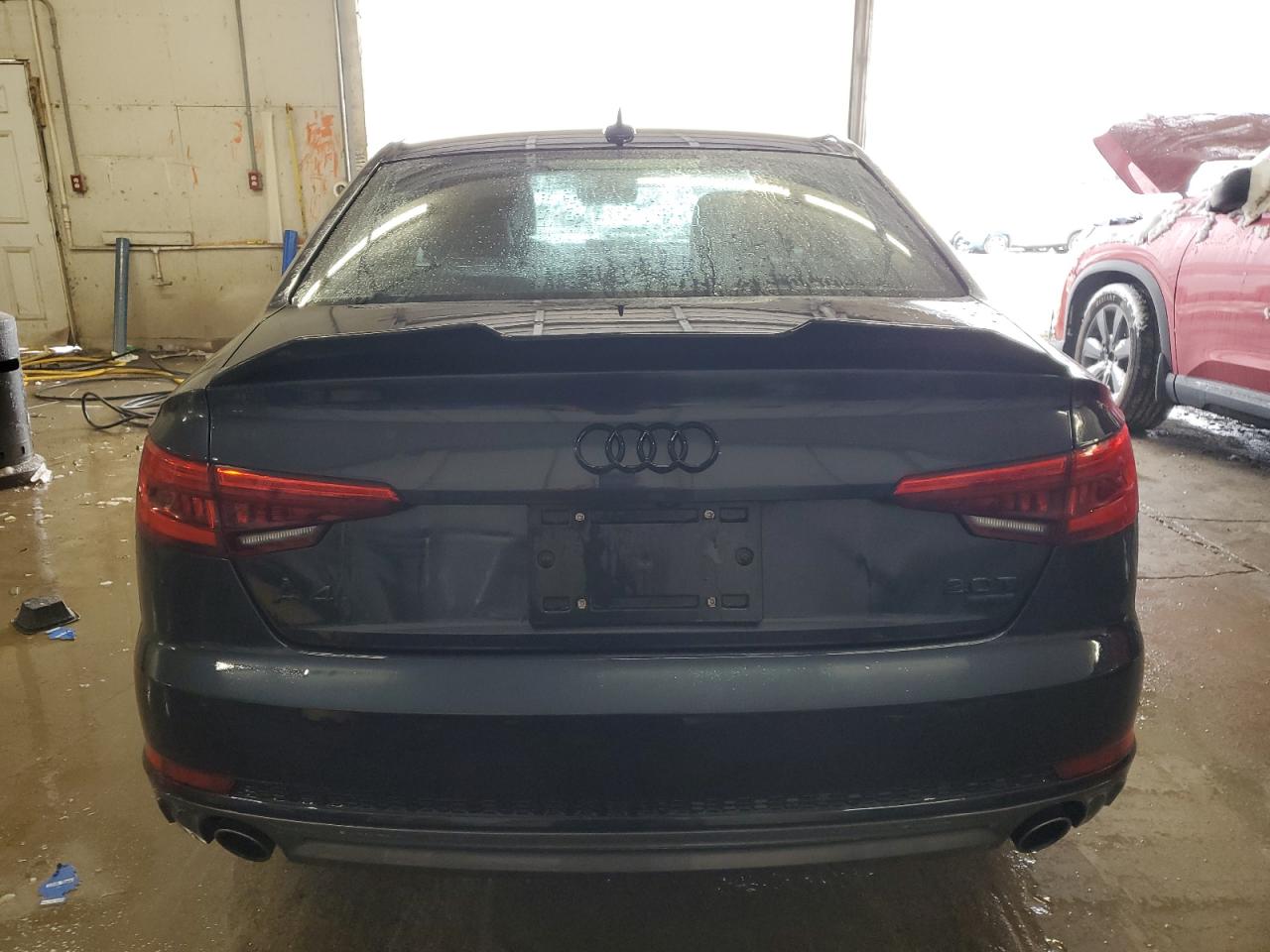 2017 Audi A4 VIN WAUKMAF42HN056949 Copart auction photo, front end / undercarriage damage thumbnail 6