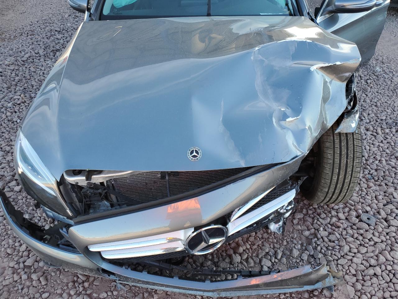 2021 Mercedes-Benz C-klasse VIN W1KWF8DB8MR609315 Copart auction photo, front end / side damage thumbnail 13