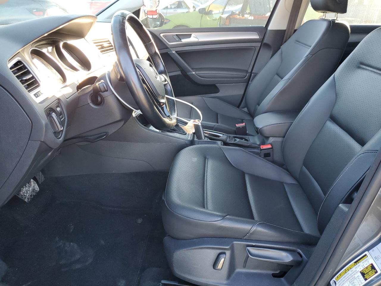 2017 Volkswagen Golf VIN 3VW217AU1HM070435 Copart auction photo, front end / side damage thumbnail 7