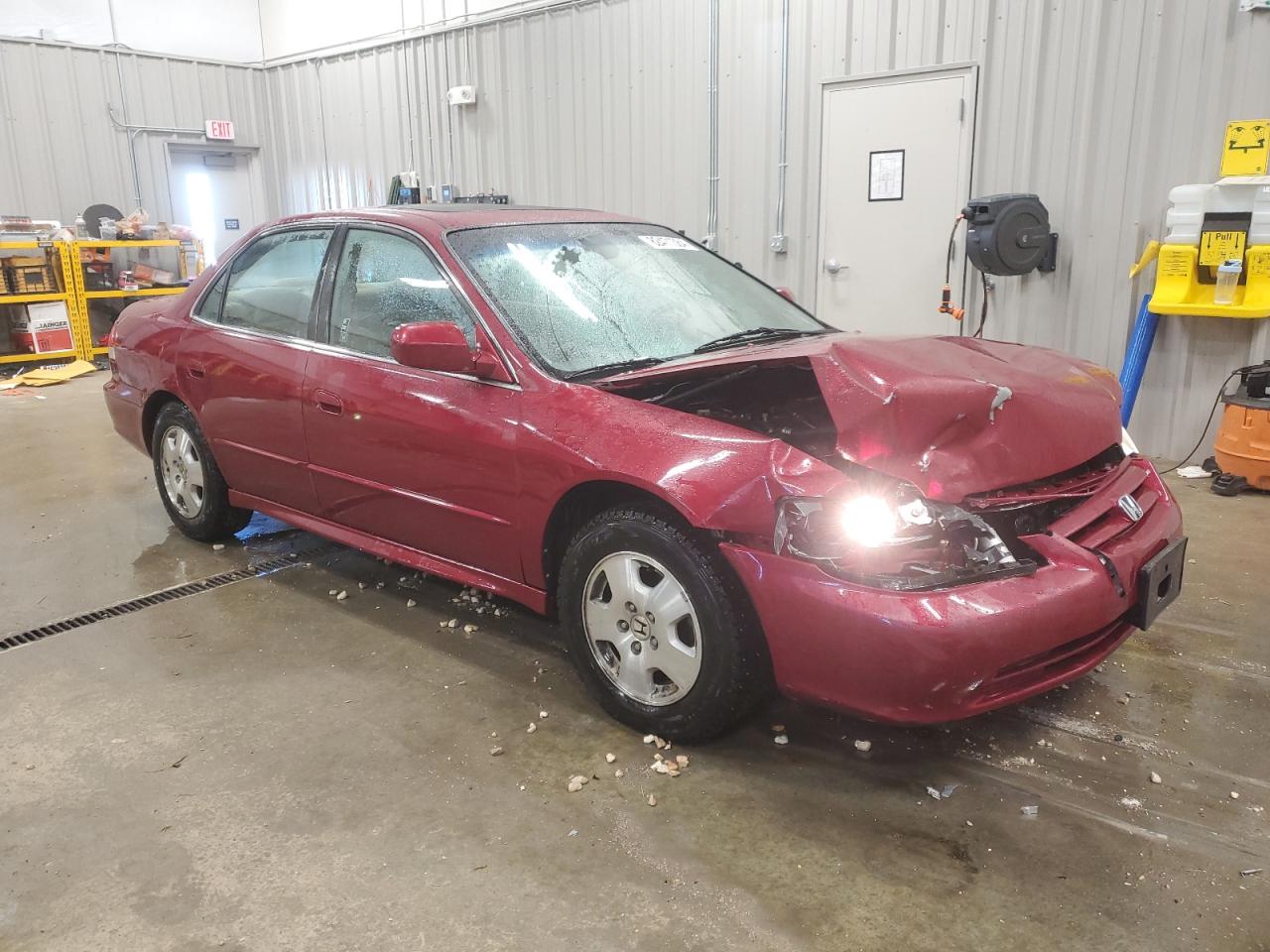 2001 Honda Accord VIN 1HGCG16531A049384 Copart auction photo, front end damage thumbnail 4