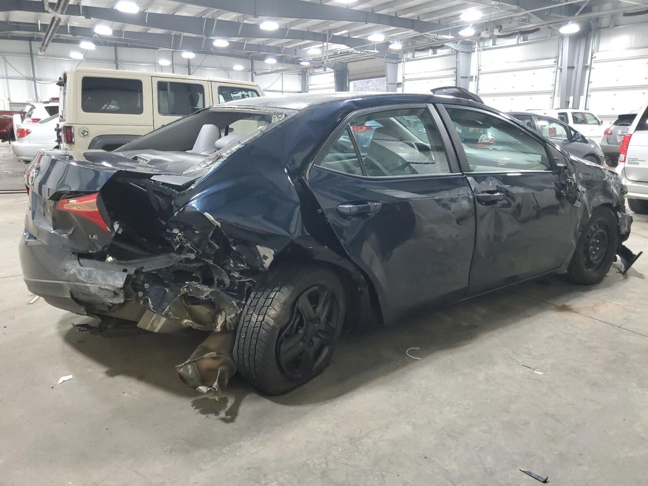 2018 Toyota Corolla VIN 2T1BURHE8JC015984 Copart auction photo, all over damage thumbnail 3