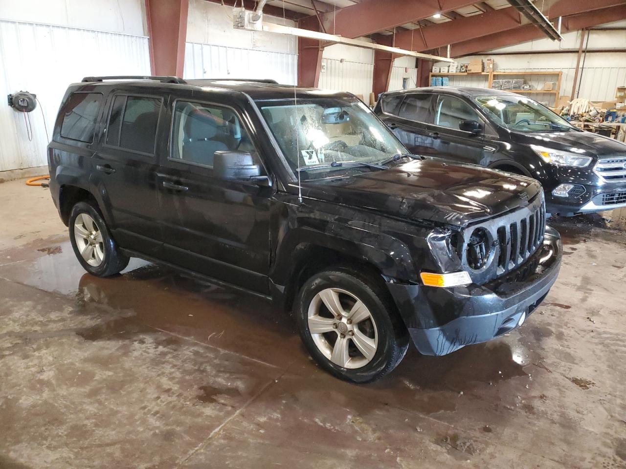 2013 Jeep Liberty (Patriot) VIN 1C4NJPFB3DD122127 Copart auction photo, front end damage thumbnail 4