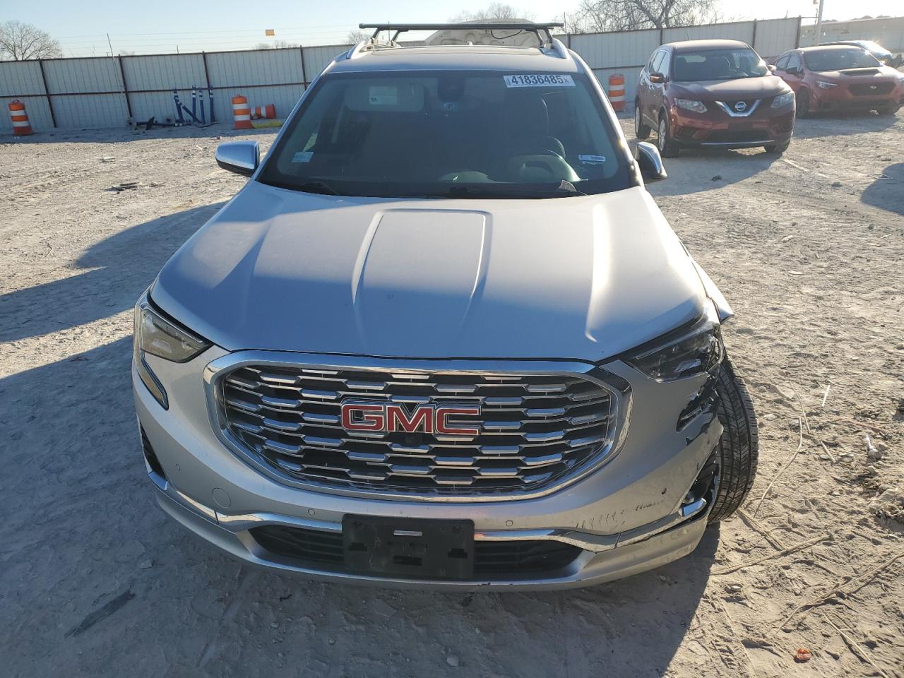 2018 GMC Terrain VIN 3GKALSEX7JL405519 Copart auction photo, front end / undercarriage damage thumbnail 5