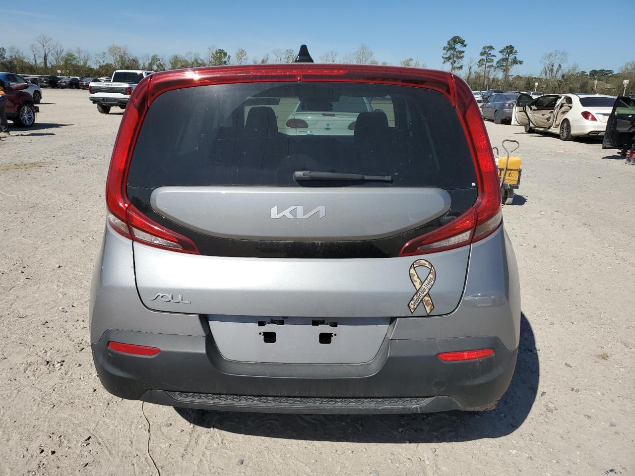 2022 KIA Soul VIN KNDJ23AU9N7820187 Copart auction photo, front end / minor dent/scratches damage thumbnail 6
