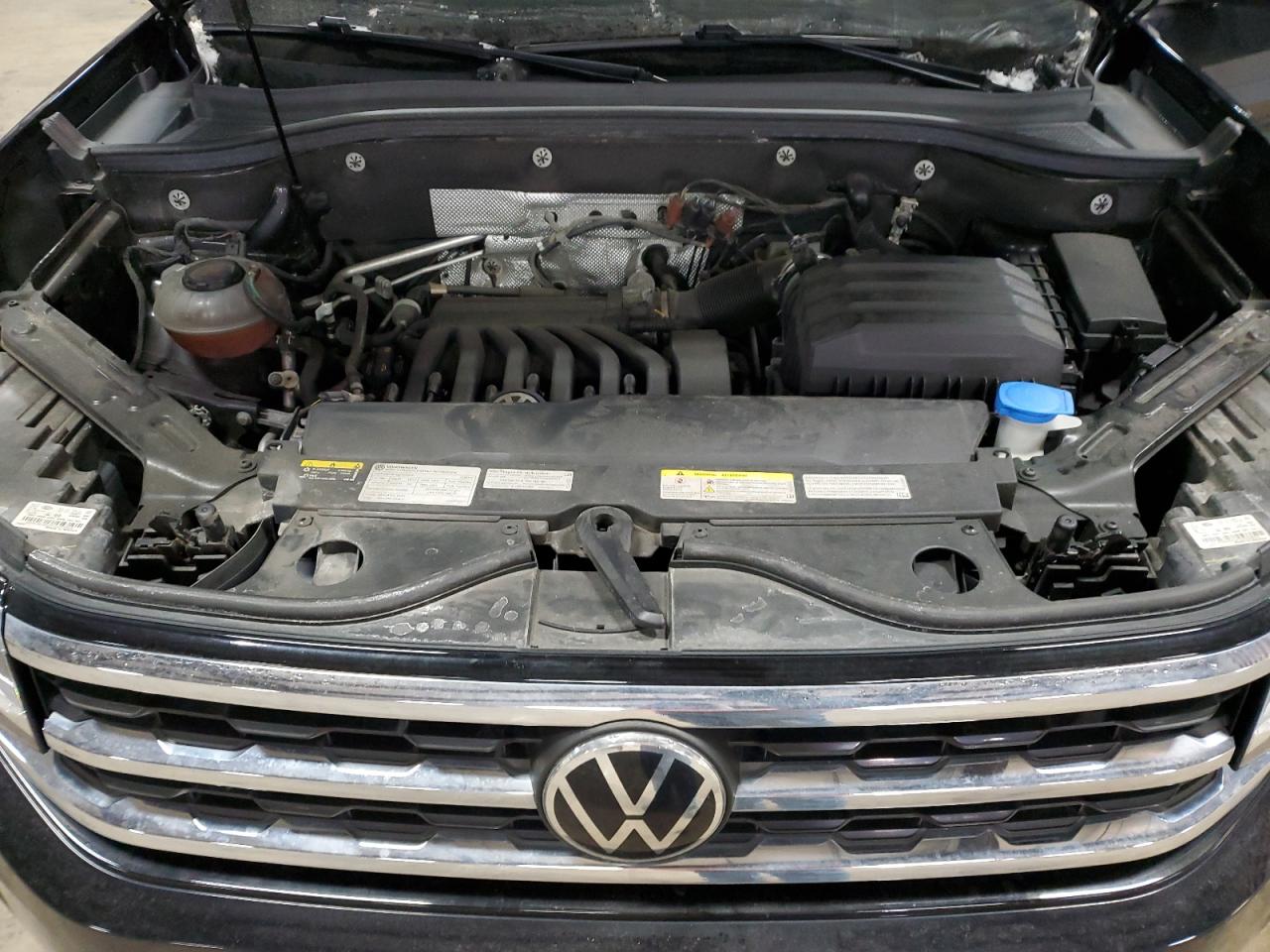 2021 Volkswagen Atlas VIN 1V2HR2CA1MC538427 Copart auction photo, rear end / side damage thumbnail 12