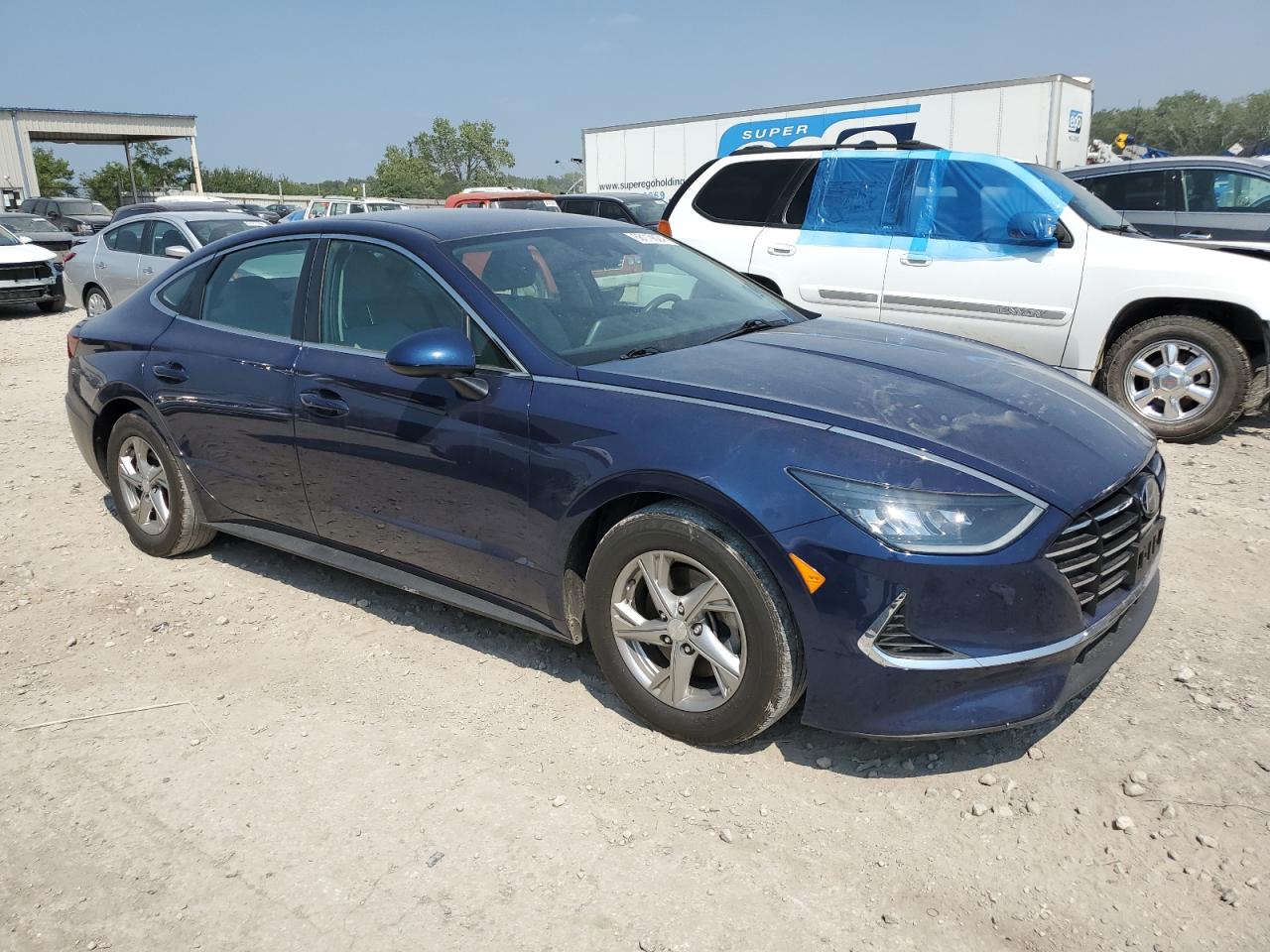 2021 Hyundai Sonata VIN 5NPEG4JA2MH074626 Copart auction photo, rear end / minor dent/scratches damage thumbnail 4