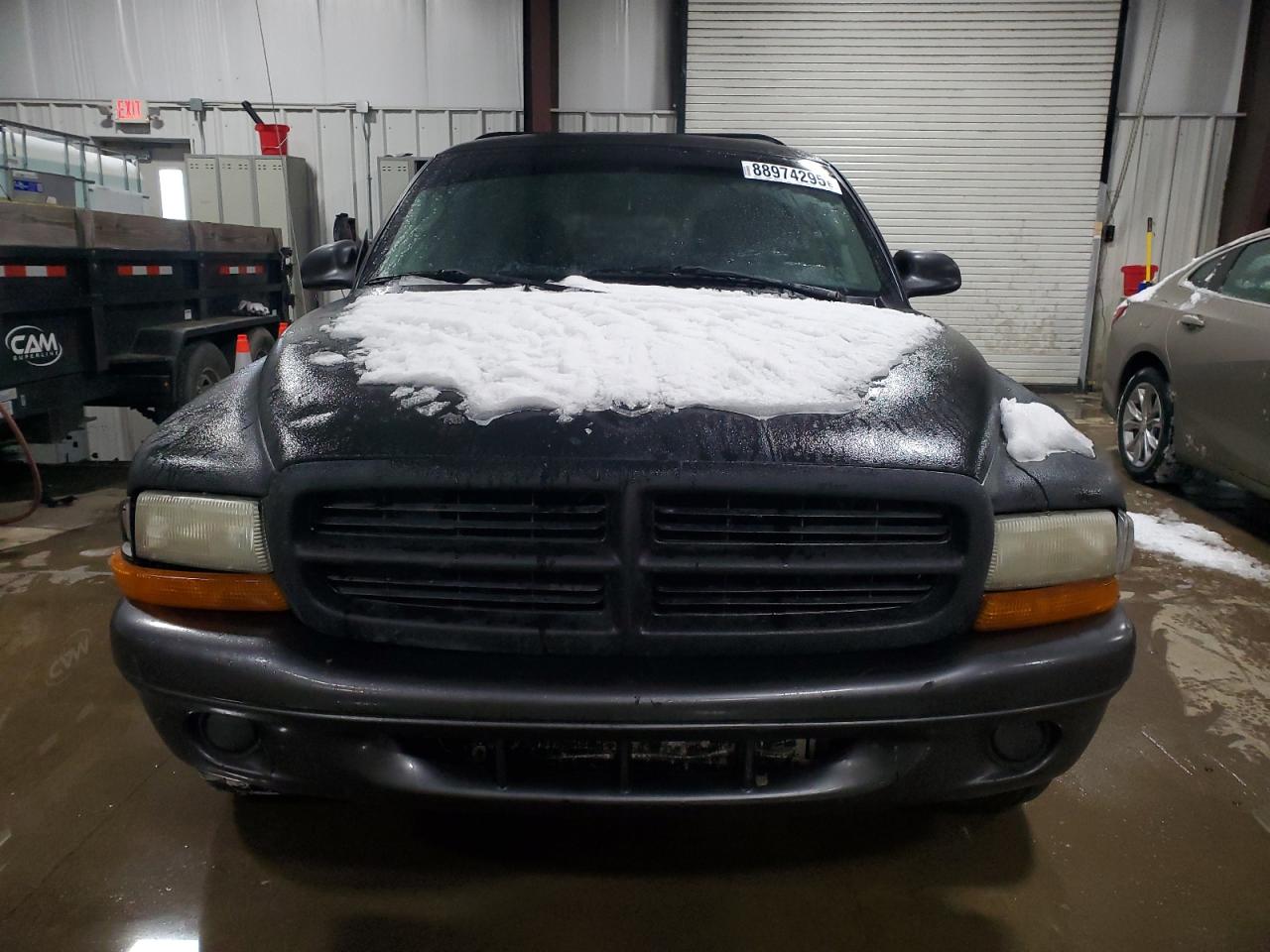 2002 Dodge Dakota VIN 1B7FL16X32S557570 Copart auction photo, undercarriage damage thumbnail 5